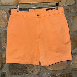 NWT Men’s Vineyard Vines 7” Classic Fit Breaker Shorts (Peach Cobbler Color)